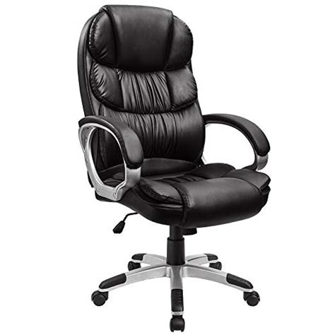 An office chair or desk chair is a type of chair that is designed for use at a desk in an office. 10 Best Executive Leather Office Chair Reviews By Consumer ...