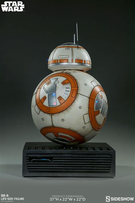 Star Wars Bb 8 Life Size Figure By Sideshow The Toyark News