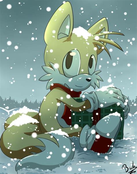 Christmas Tails By Cloudycrayon On Deviantart Furry Art Fantasy Character Design Sonic Art