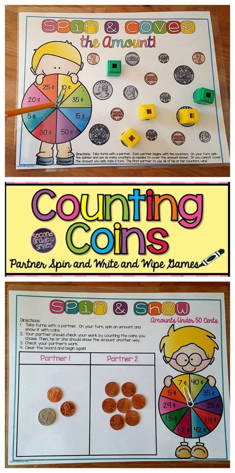 Try more math and other games by clicking the links. Counting Coins Coin Games | Coin games, Money math games, Money math