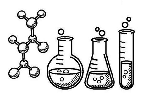 31 Desenhos De Química Para Imprimir E Colorirpintar