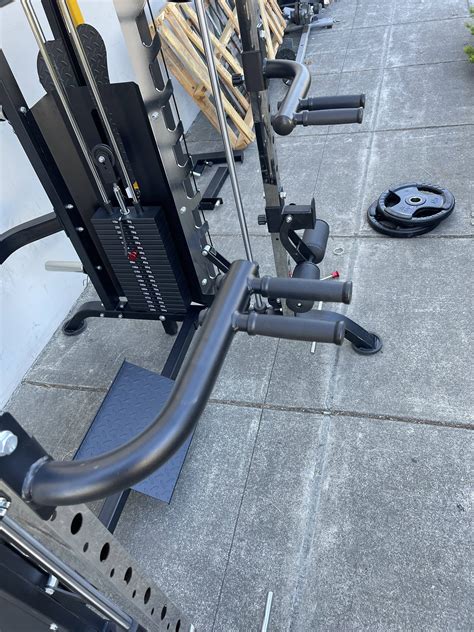 French Fitness Fsr90 Functional Trainer Smith And Squat Rack Machine