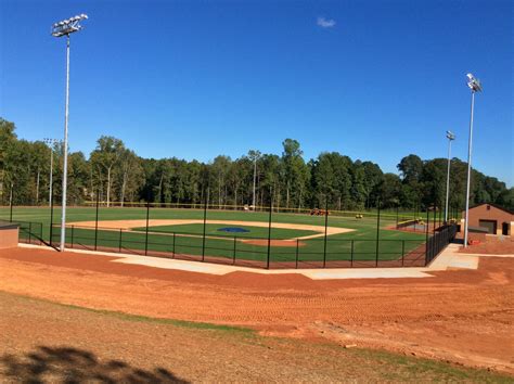 New Baseball Field Almost Complete Field Baseball Field Campus
