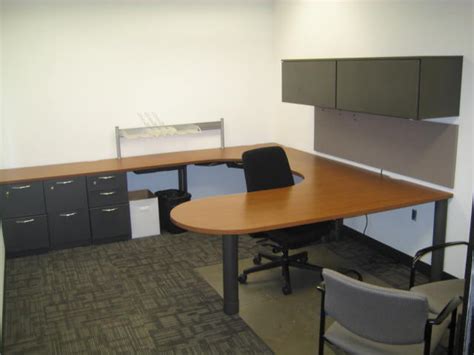 steelcase bullet top  shape desks  office furniture