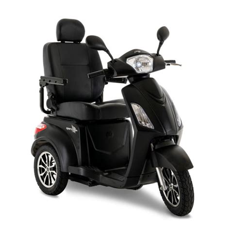 A motor vehicle with two wheels and a strong frame. Pride Raptor 3-Wheel | Scootaround