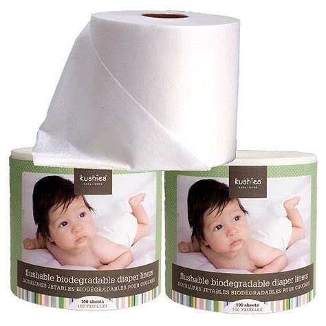 3 Pack Kushies Flushable Biodegradable Cloth Or Disposable Diaper