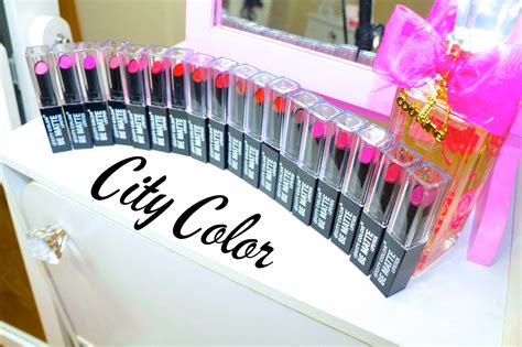 Learn more about this product today! CITY COLOR LIPSTICK- RESEÑA DE LABIALES | Labiales ...