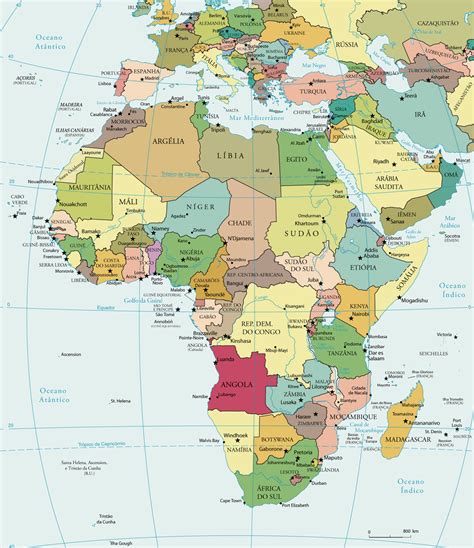 Mapa Africa Politico Mapa