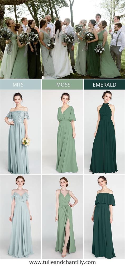 Long Green Bridesmaids Dresses Long Green Bridesmaid Dresses Green