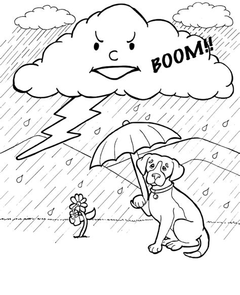 Coloring Pages Of Weather - Best Coloring Pages Collections