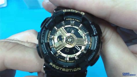 More info visit www.indowatch.co.id email protected. Casio Baby-G BA-110-1A - YouTube
