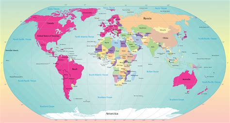 United States Map And Territories World Map