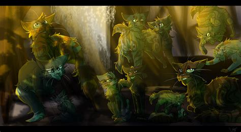 The Tribe Of Rushing Water Warrior Cats By Warriorcat3042 On Deviantart
