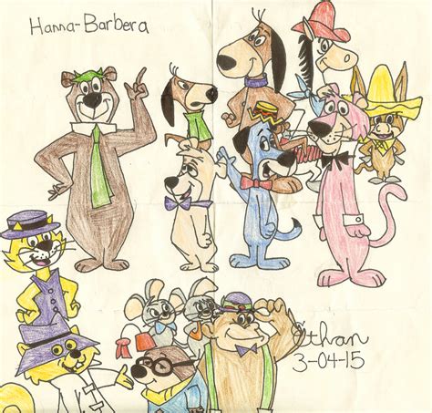 Hanna Barbera Characters By Pichu8boy2arts On Deviantart