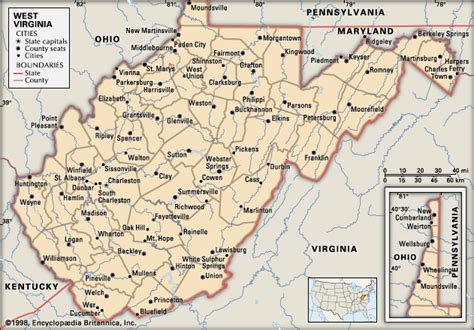 West Virginia Cities Kids Encyclopedia Childrens