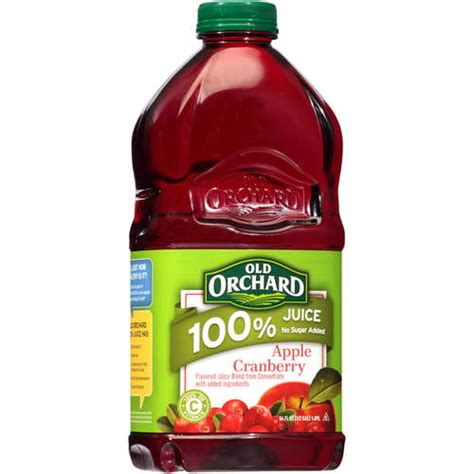 Old Orchard 100 Apple Cranberry Juice 64 Fl Oz