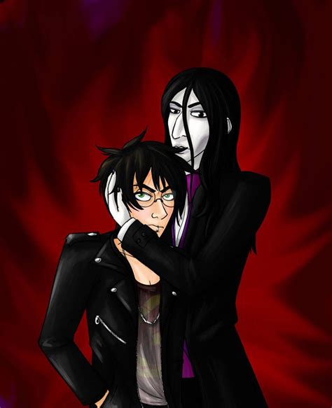 Punk Harry And Goth Snape By Charlottevixen On Deviantart Snape Goth