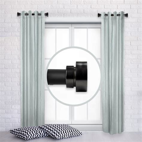 Umbra® cappa decorative window curtain hardware. Rod Desyne 1 inch Side Window Curtain Rod Adjustable 12-20 ...