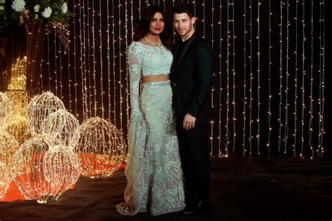 See Priyanka Chopras Latest Wedding Look From Indian Reception