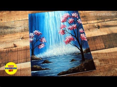Check spelling or type a new query. Drawing Challenge #14｜Acrylic｜Easy Waterfall Landscape ...