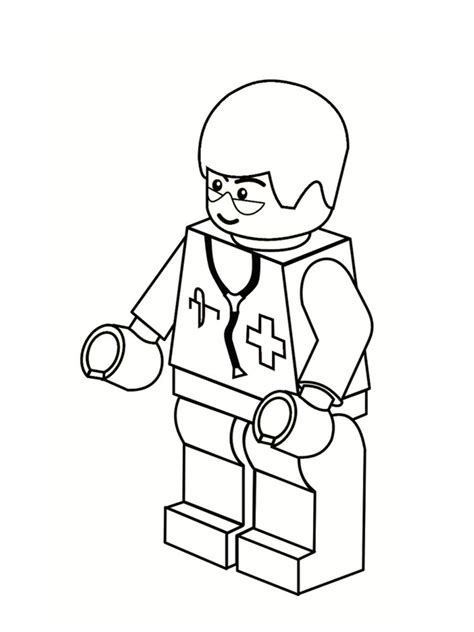 Coloriage LEGO  20 dessins à imprimer gratuitement !  Lego coloring