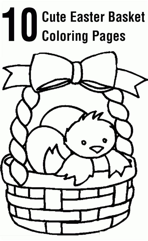 Similar of basket coloring pages more images. Empty Easter Basket Coloring Page - Coloring Home