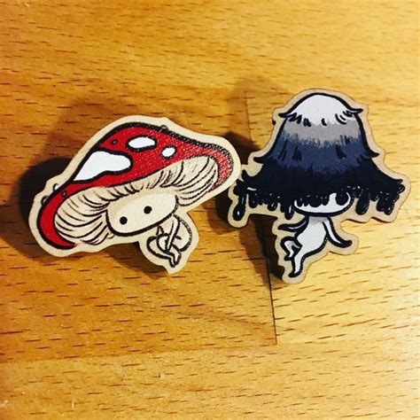 Pin On Mushroom Pins
