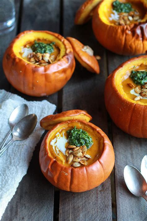 Summer soup with pumpkin and mung beans. Halloween mini pumpkin soup recipe - Woman's Own