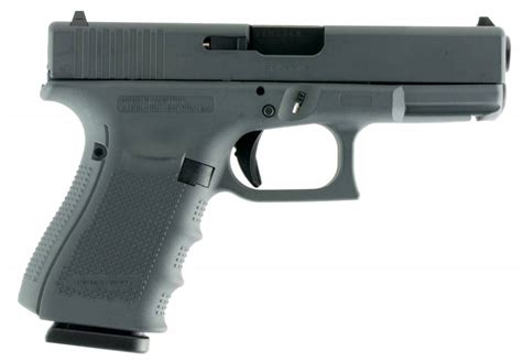 Glock G19 Gen 4 Double 9mm Luger 401 151 Gray Interchangeable