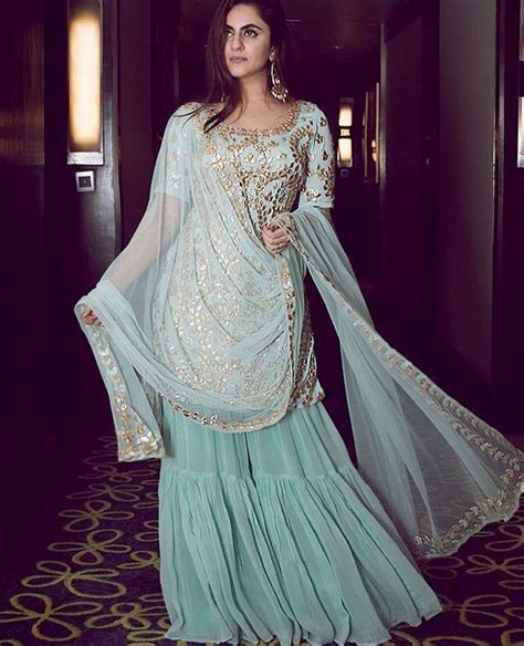 Pinterest Pawank90 Bridal Outfits Sharara Designs Pakistani Dresses