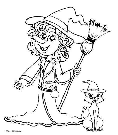 Witch Coloring Pages For Adults Coloring Pages