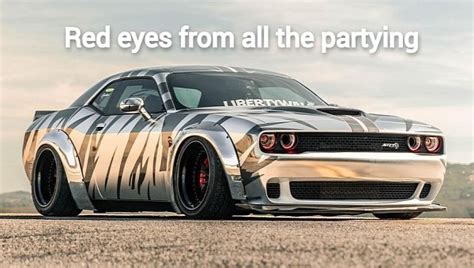 Dodge Challenger Hellcat By Liberty Walk Is A Fearless Lion Posing As A