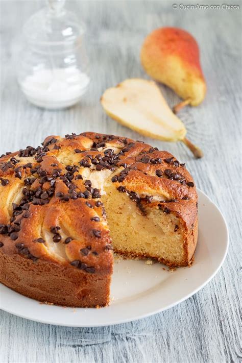 Maybe you would like to learn more about one of these? Torta allo yogurt pere e cioccolato - CuciniAmo con Chicca ...