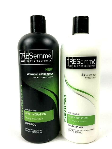 Tresemme Flawless Curls Hydration Shampoo And Conditioner 28 Oz 2 Pack