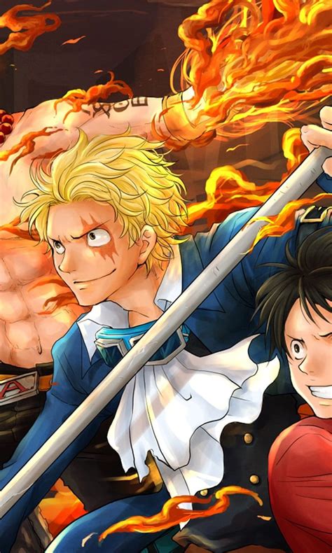 My third amv revolving around ace, sabo, and luffy as they were kids and grown up. Luffy Ace and Sabo HD Wallpaper - M9Themes
