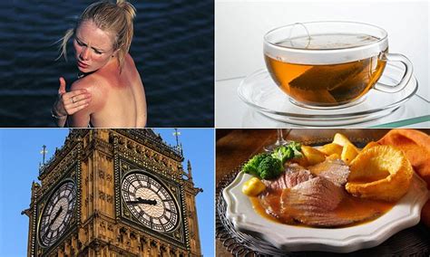 Survey Reveals The Most British Things Ever Daily Mail Online