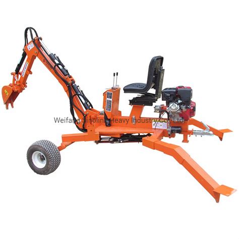 Excavator Mini Towable Backhoes Small Backhoe With Attachments China