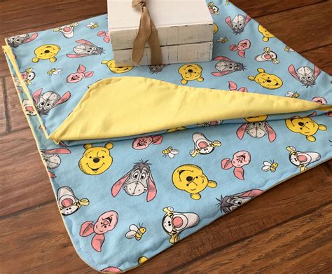 Winnie The Pooh And Friends Blankethandmade Flannel Swaddlerbaby