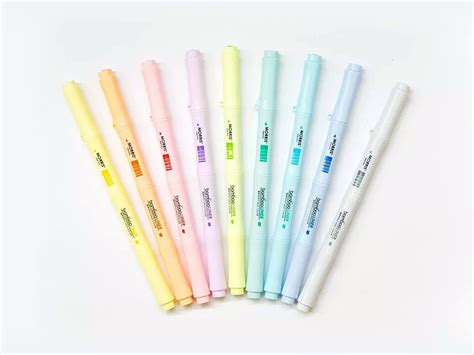Mochi Things Bamboo Pastel Twin Markers Pretty Pens Japanese School