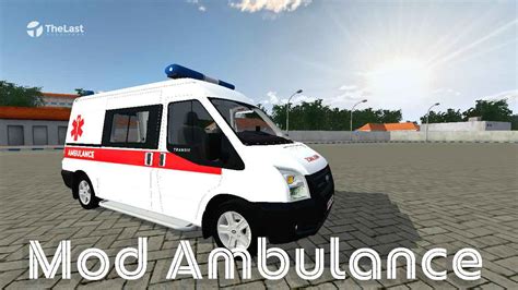 mod bussid ambulance elf
