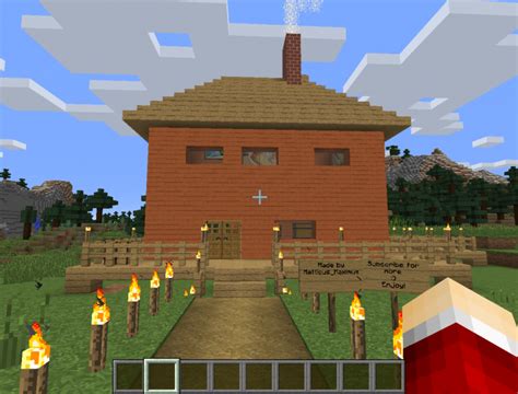 Wood House Ix Minecraft Map