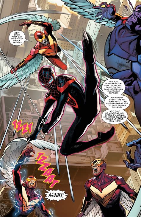Spider Man Miles Morales Vs The Vulturions Comicnewbies