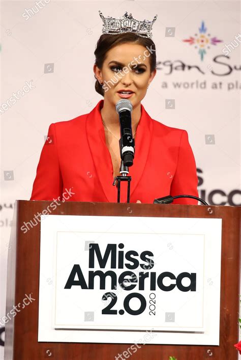 Miss America 2020 Camille Schrier Editorial Stock Photo Stock Image