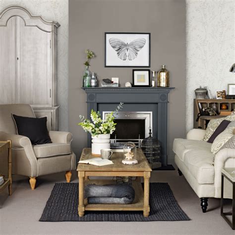 Brown And Grey Living Room Ideal Home