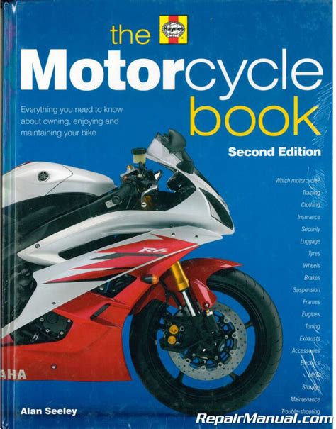 Haynes The Motorcycle Book By Alan Seeley