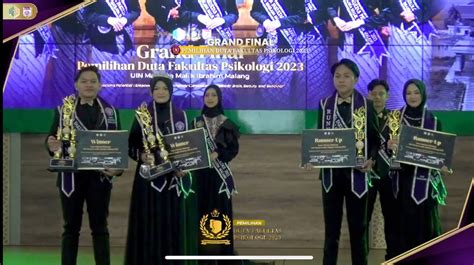 Annisa Wulandari Dan Akhmad Saleh Jadi The Winner Duta Fakultas