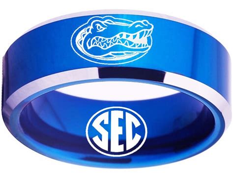 There are many new traditions that are popping up on the wedding. Florida Gators Ring UF Gators Logo Ring, blue and silver ...