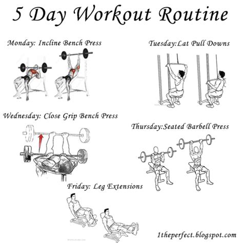 Squeeze in 20 minutes of brisk walking in the morning, another 20 at lunch, and 20 more after work. 1 you can lose weight: 5 Day Workout Routine
