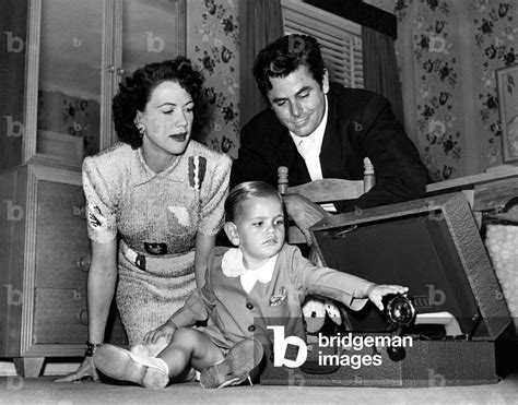 Eleanor Powell Son Peter Ford And Husband Glenn Ford Enjoy By