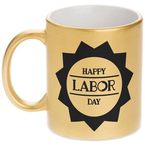 Custom Labor Day Metallic Mug Personalized Youcustomizeit